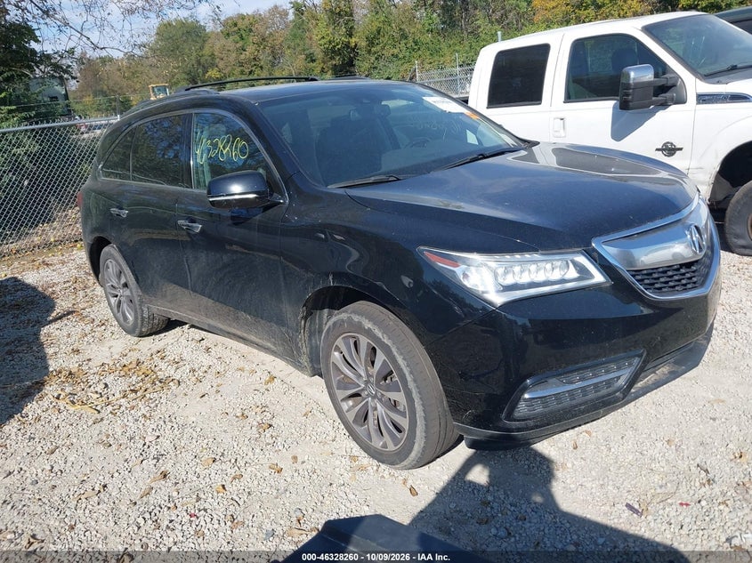 2014 ACURA MDX TECHNOLOGY PACKAGE | 5FRYD4H44EB002024 | UPCARS