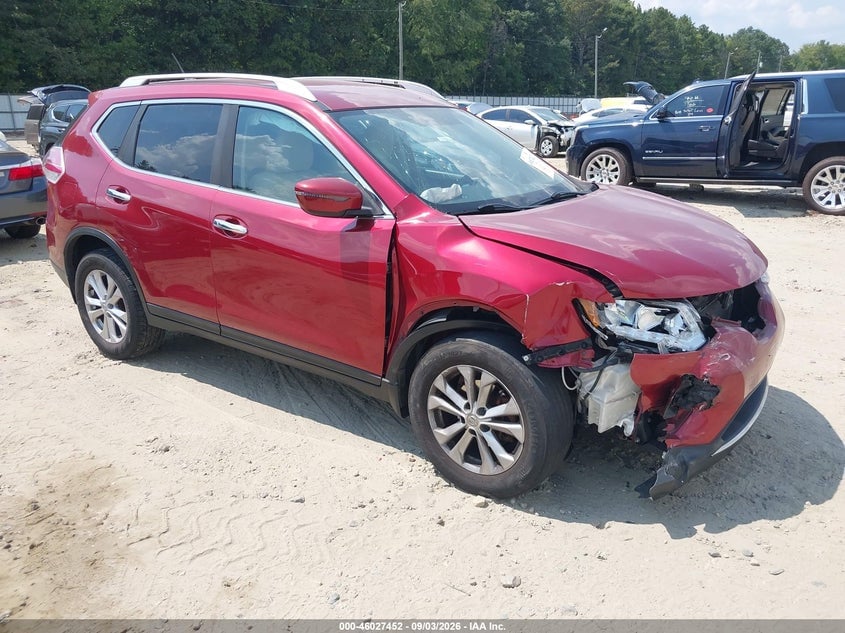 2016 NISSAN ROGUE SV | KNMAT2MV7GP691011 | UPCARS