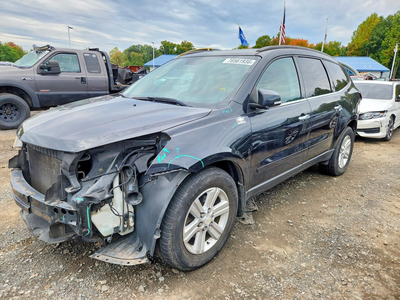 2013 CHEVROLET TRAVERSE LT | 1GNKVJKD0DJ158880 | UPCARS