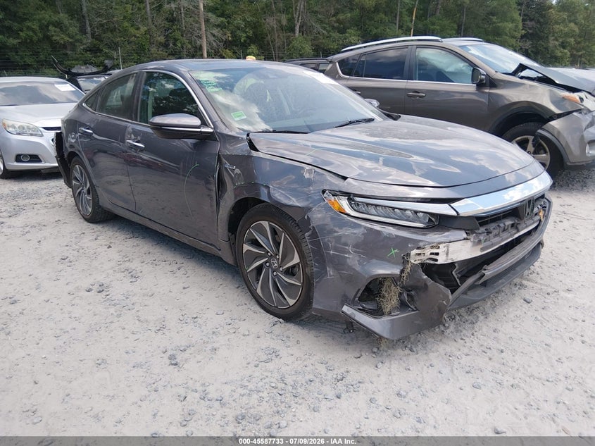2022 HONDA INSIGH TOURING | 19XZE4F95NE005196 | UPCARS