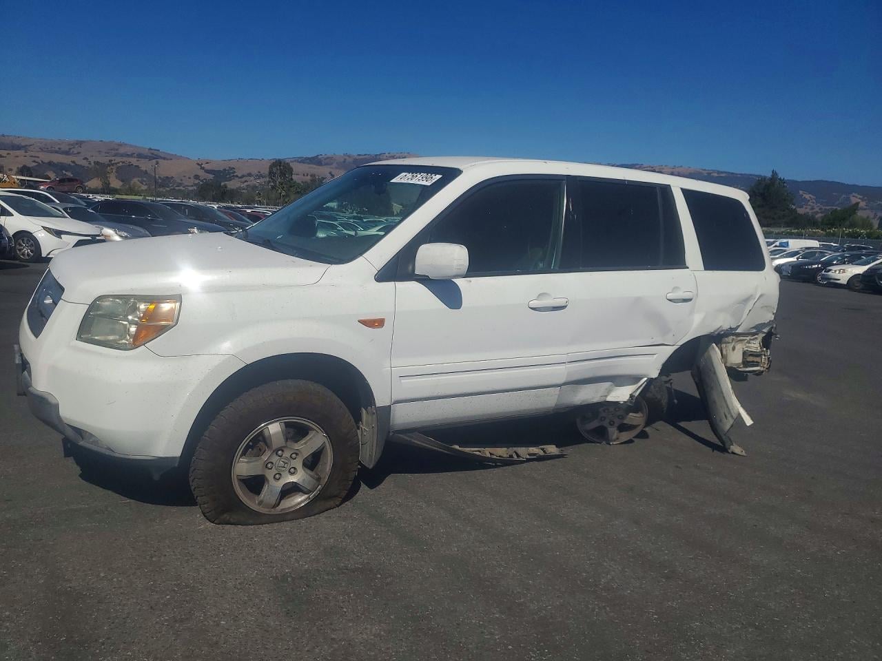 2006 HONDA PILOT EX | 2HKYF18446H545550 | UPCARS