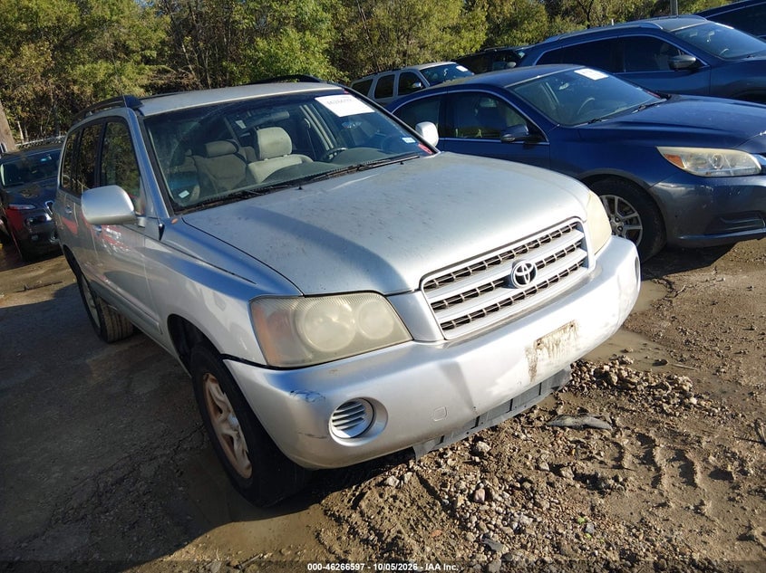 2003 TOYOTA HIGHLANDER | JTEGD21A630054912 | UPCARS