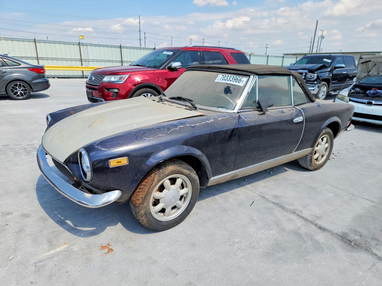 1982 FIAT ALL OTHER SPIDER | ZFAAS00B7C8188934 | UPCARS