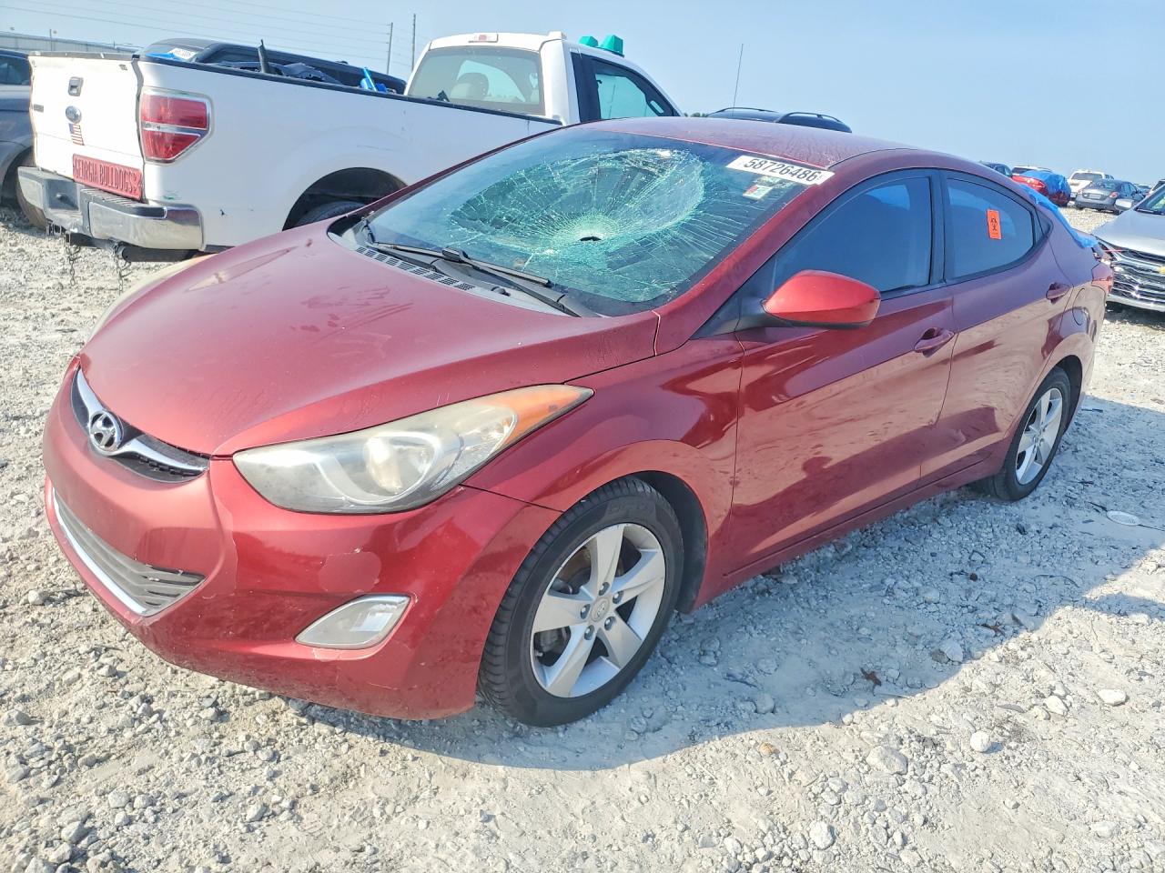 2013 HYUNDAI ELANTRA GLS | 5NPDH4AE5DH388170 | UPCARS