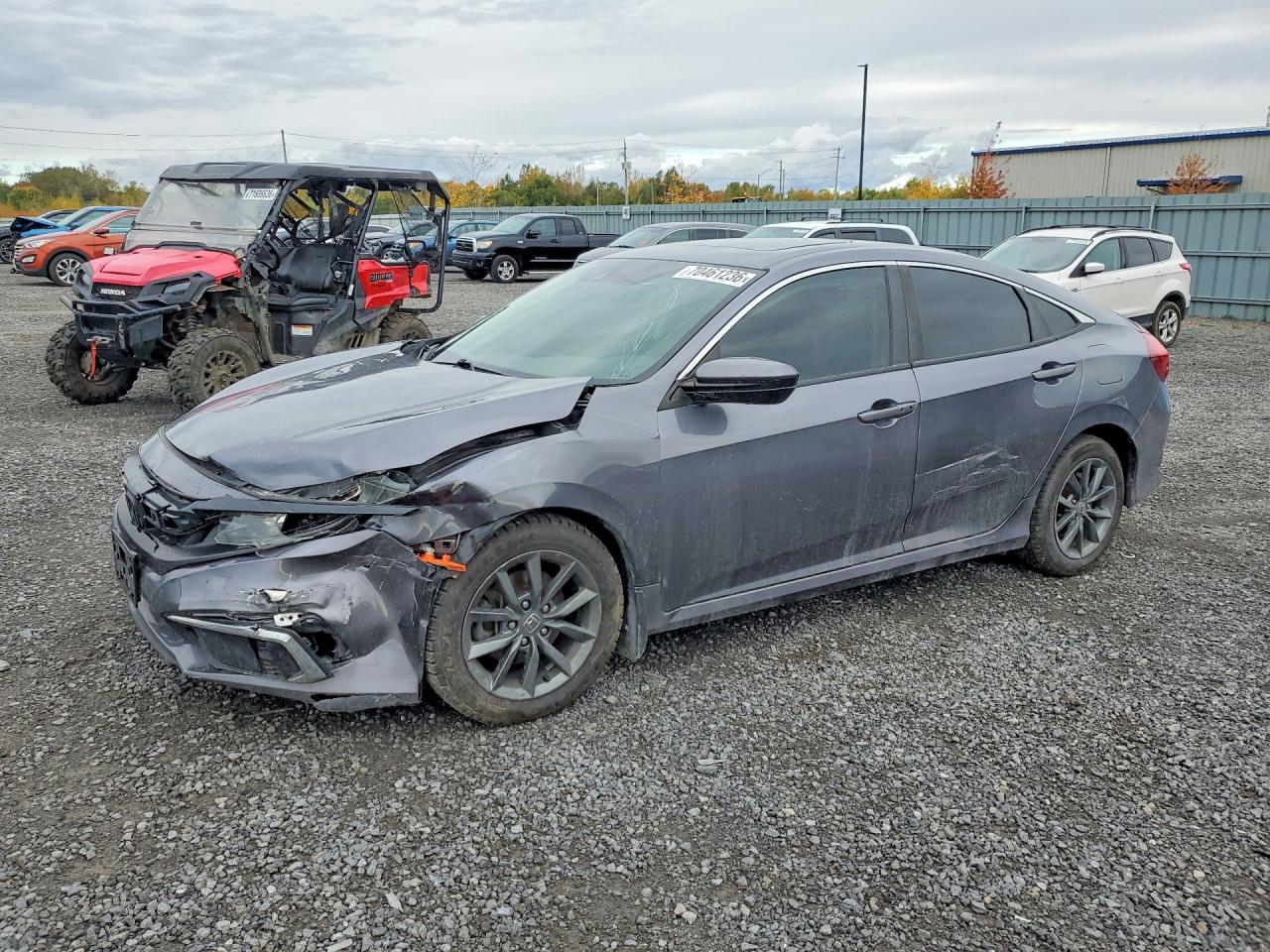 2021 HONDA CIVIC EX | 2HGFC2F73MH005181 | UPCARS