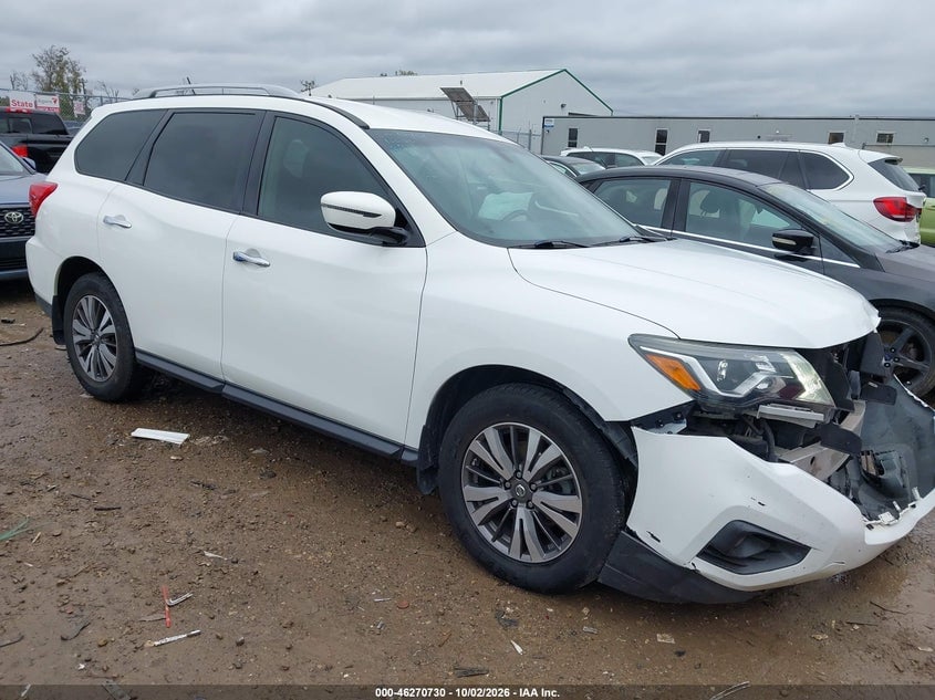 2017 NISSAN PATHFINDER SV | 5N1DR2MM4HC650813 | UPCARS