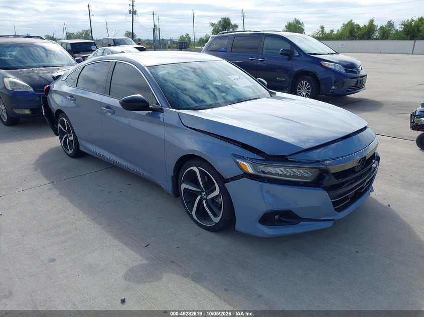 2022 HONDA ACCORD SPORT 2.0T | 1HGCV2F34NA004356 | UPCARS
