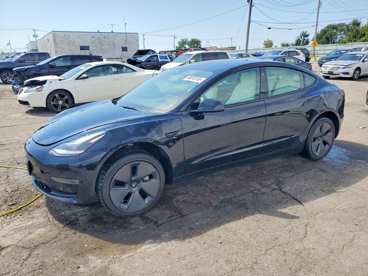 2021 TESLA MODEL 3 | 5YJ3E1EA4MF100101 | UPCARS