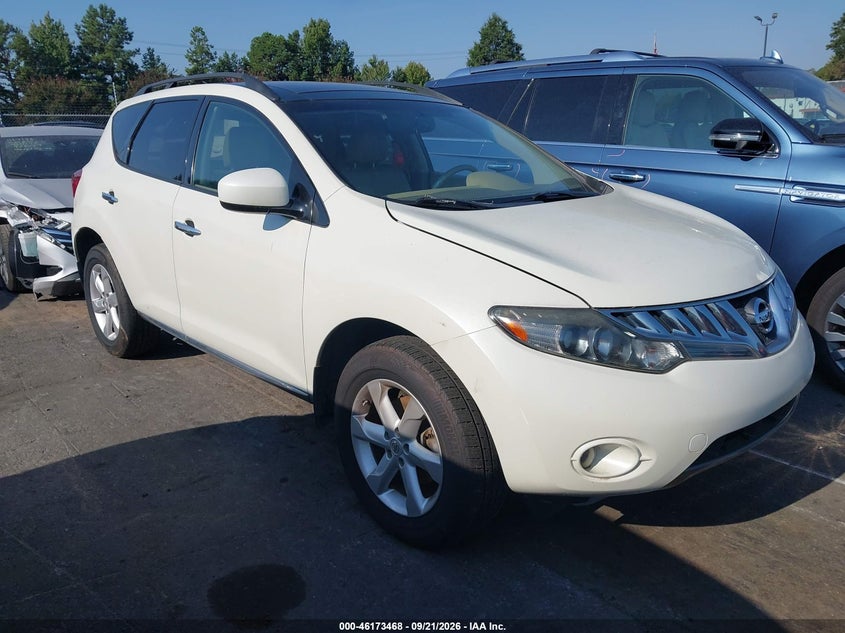 2009 NISSAN MURANO SL | JN8AZ18W59W139712 | UPCARS