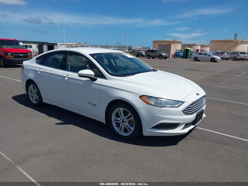 2018 FORD FUSION HYBRID S | 3FA6P0UU2JR142411 | UPCARS