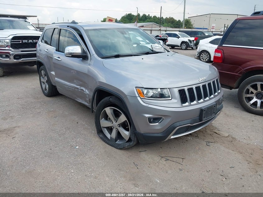 2015 JEEP GRAND CHEROKEE LIMITED | 1C4RJEBG5FC678438 | UPCARS