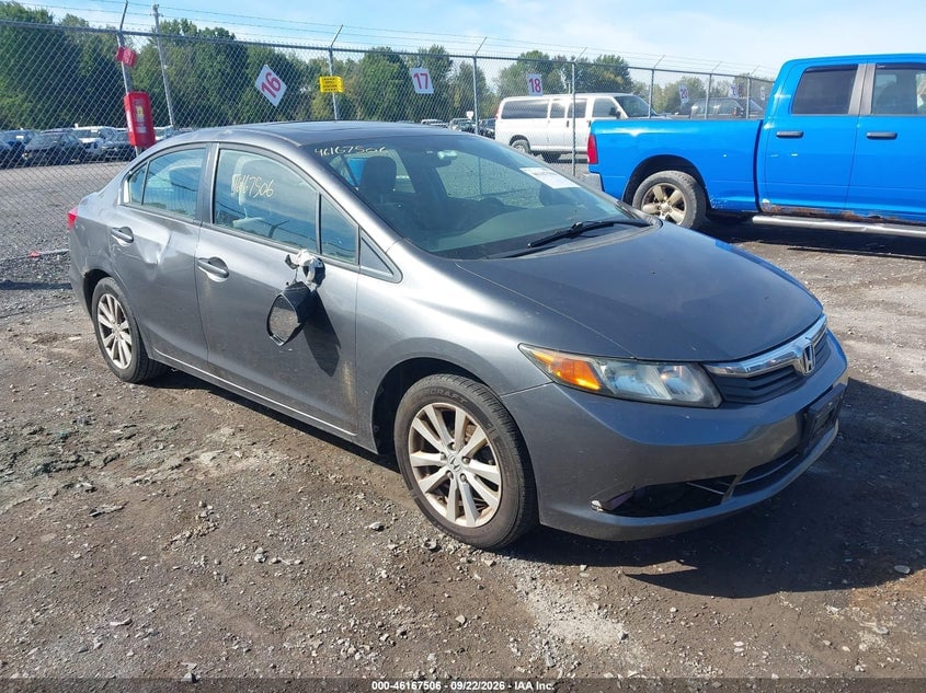 2012 HONDA CIVIC EX | 2HGFB2F84CH311025 | UPCARS