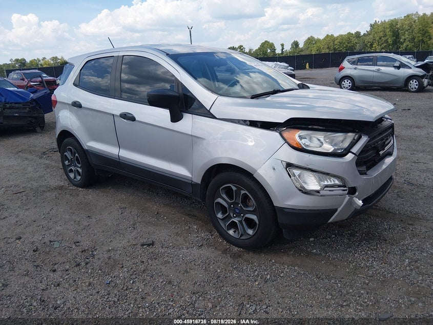 2018 FORD ECOSPORT S | MAJ3P1RE3JC190623 | UPCARS