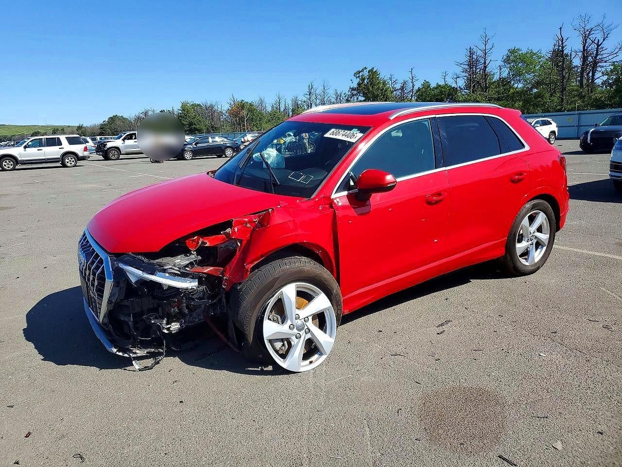 2020 AUDI Q3 PREMIUM | WA1AECF38L1085171 | UPCARS