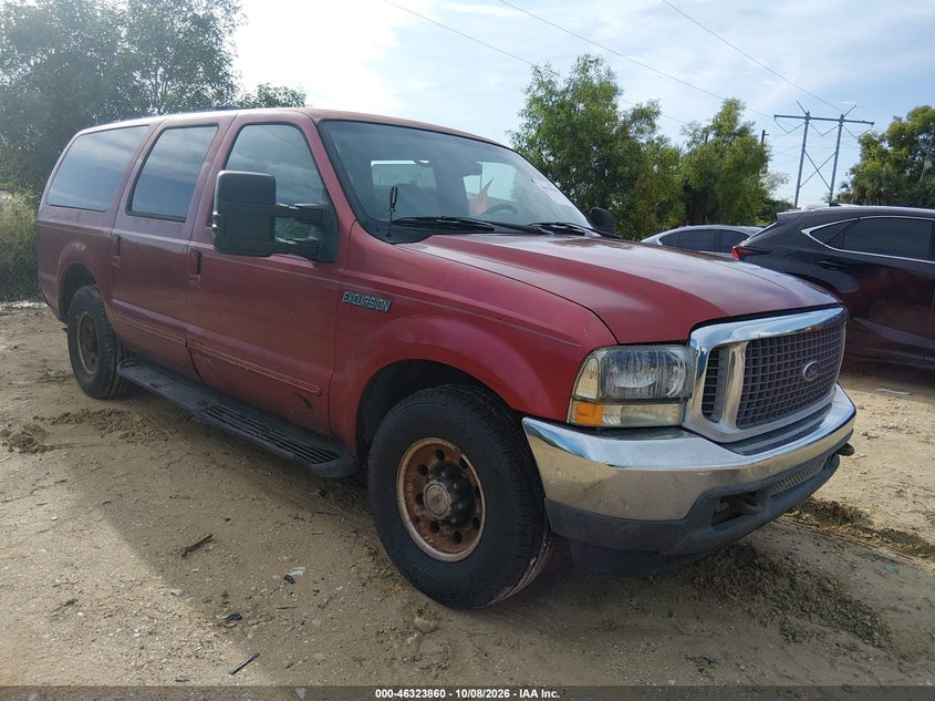 2002 FORD EXCURSION XLT | 1FMNU41S02EA97722 | UPCARS