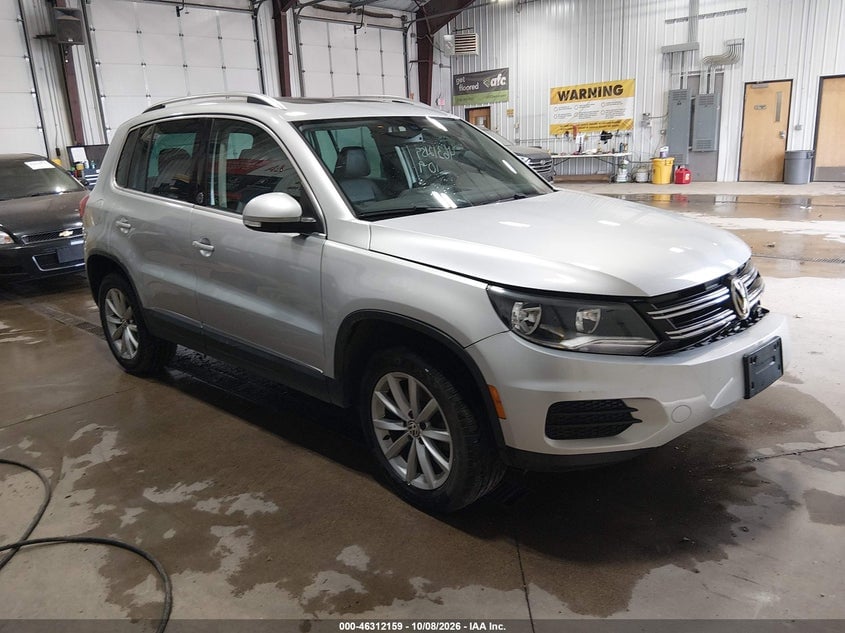 2017 VOLKSWAGEN TIGUAN 2.0T WOLFSBURG EDITION | WVGSV7AX4HK020505 | UPCARS