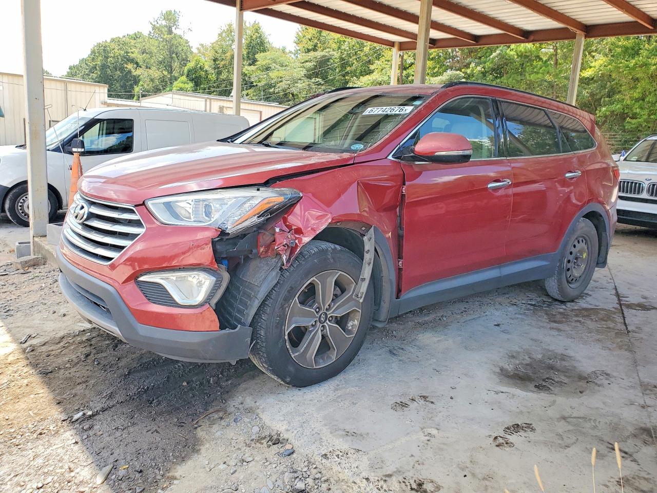 2014 HYUNDAI SANTA FE GLS | KM8SN4HF1EU039976 | UPCARS