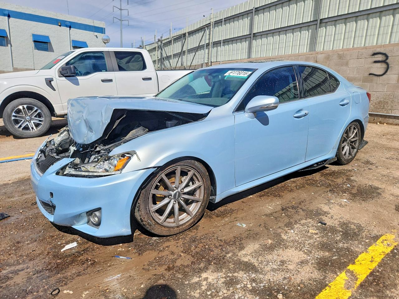 2011 LEXUS IS BASE | JTHBF5C24B5151249 | UPCARS