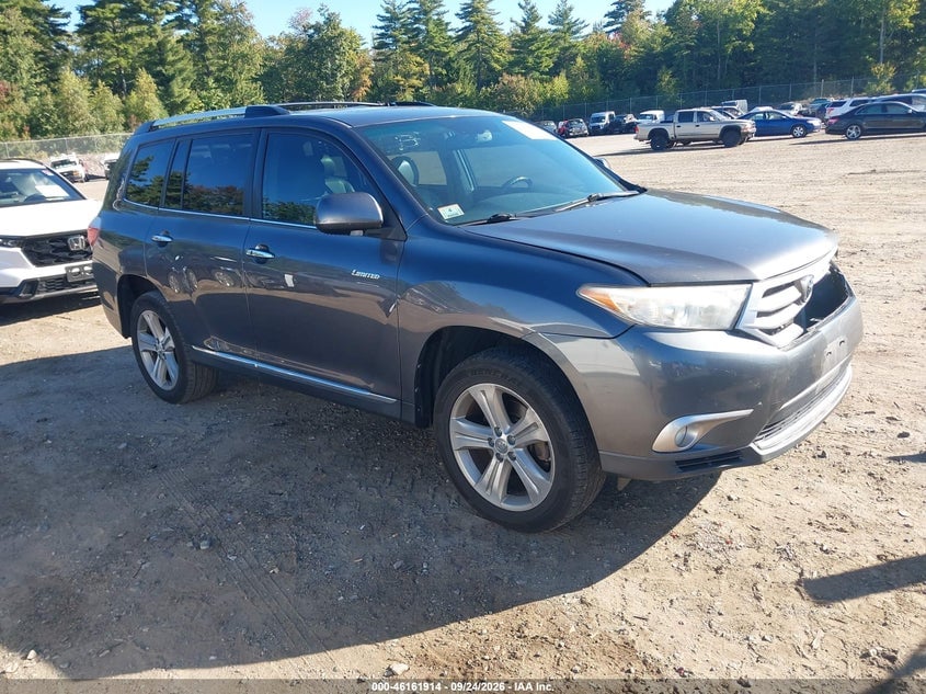 2013 TOYOTA HIGHLANDER LIMITED V6 | 5TDDK3EH2DS272712 | UPCARS