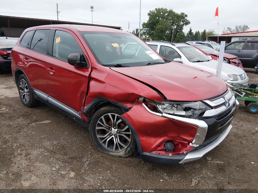 2016 MITSUBISHI OUTLANDER ES | JA4AZ3A32GZ015068 | UPCARS