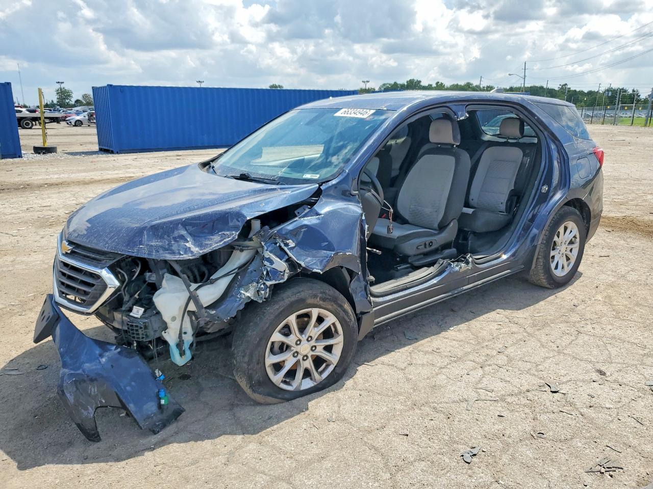 2019 CHEVROLET EQUINOX LS | 3GNAXSEV6KS517497 | UPCARS
