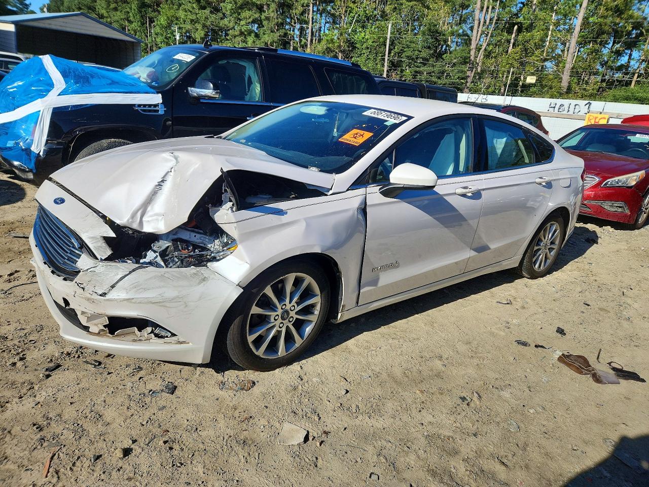 2017 FORD FUSION SE HYBRID | 3FA6P0LU3HR347912 | UPCARS