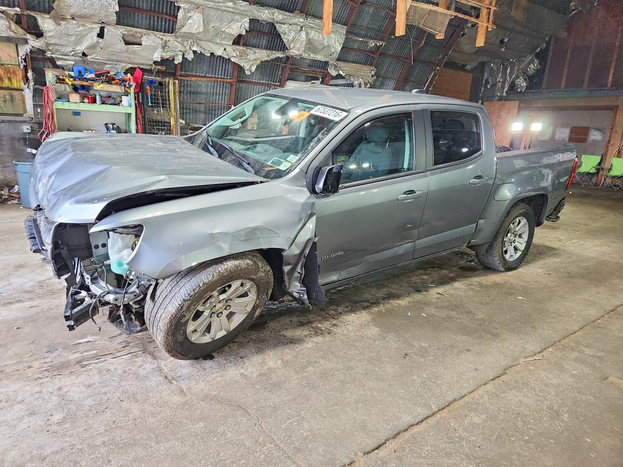 2022 CHEVROLET COLORADO LT | 1GCGTCEN6N1285462 | UPCARS