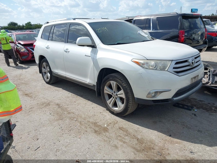 2012 TOYOTA HIGHLANDER LIMITED V6 | 5TDYK3EH4CS072284 | UPCARS