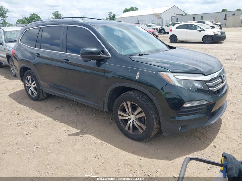 2017 HONDA PILOT EX-L | 5FNYF6H51HB060743 | UPCARS