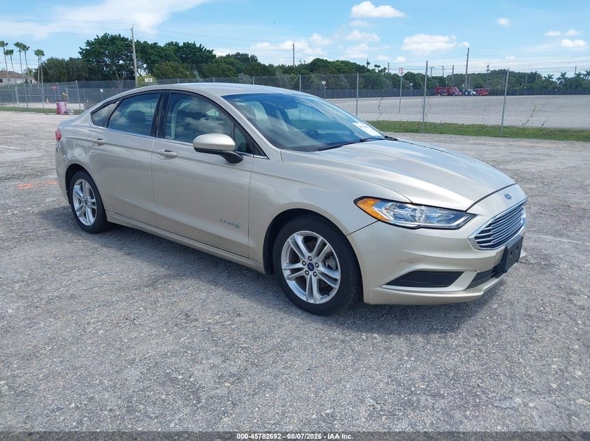 2018 FORD FUSION HYBRID S | 3FA6P0UU9JR122754 | UPCARS