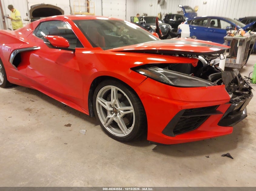 2024 CHEVROLET CORVETTE STINGRAY RWD  1LT | 1G1YA3D48R5112794 | UPCARS