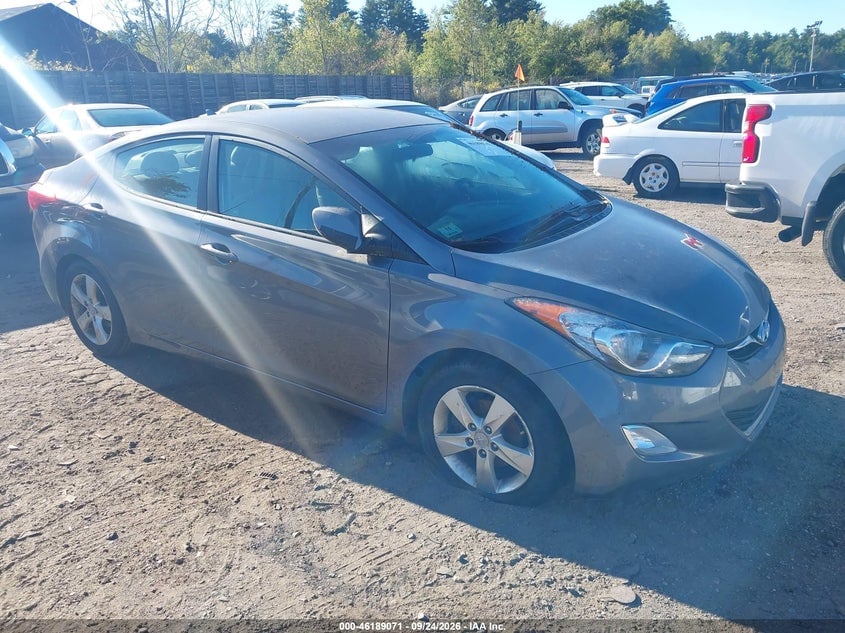 2012 HYUNDAI ELANTRA GLS PZEV | 5NPDH4AE0CH093900 | UPCARS