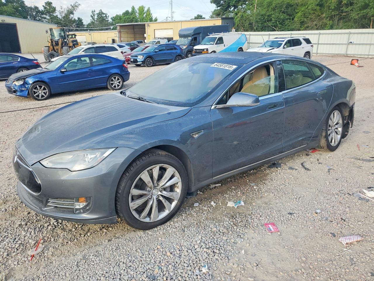 2014 TESLA MODEL S | 5YJSA1H1XEFP28426 | UPCARS