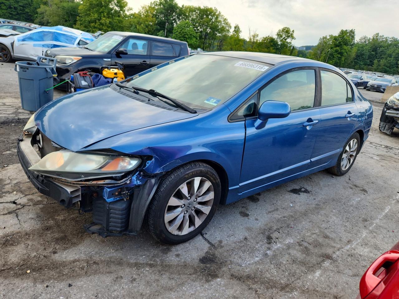 2010 HONDA CIVIC EX | 19XFA1F87AE045407 | UPCARS