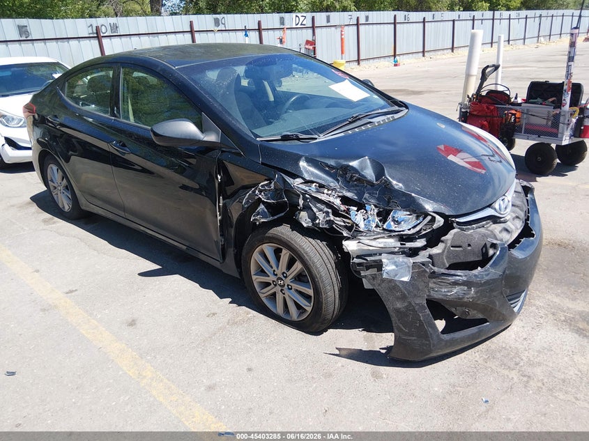 2016 HYUNDAI ELANTRA SE | 5NPDH4AE0GH769543 | UPCARS