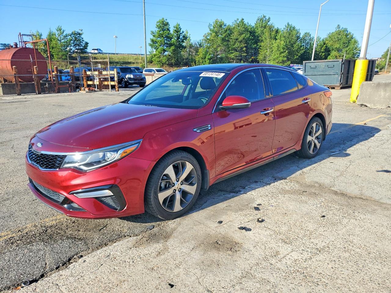2019 KIA OPTIMA S | 5XXGT4L38KG358841 | UPCARS