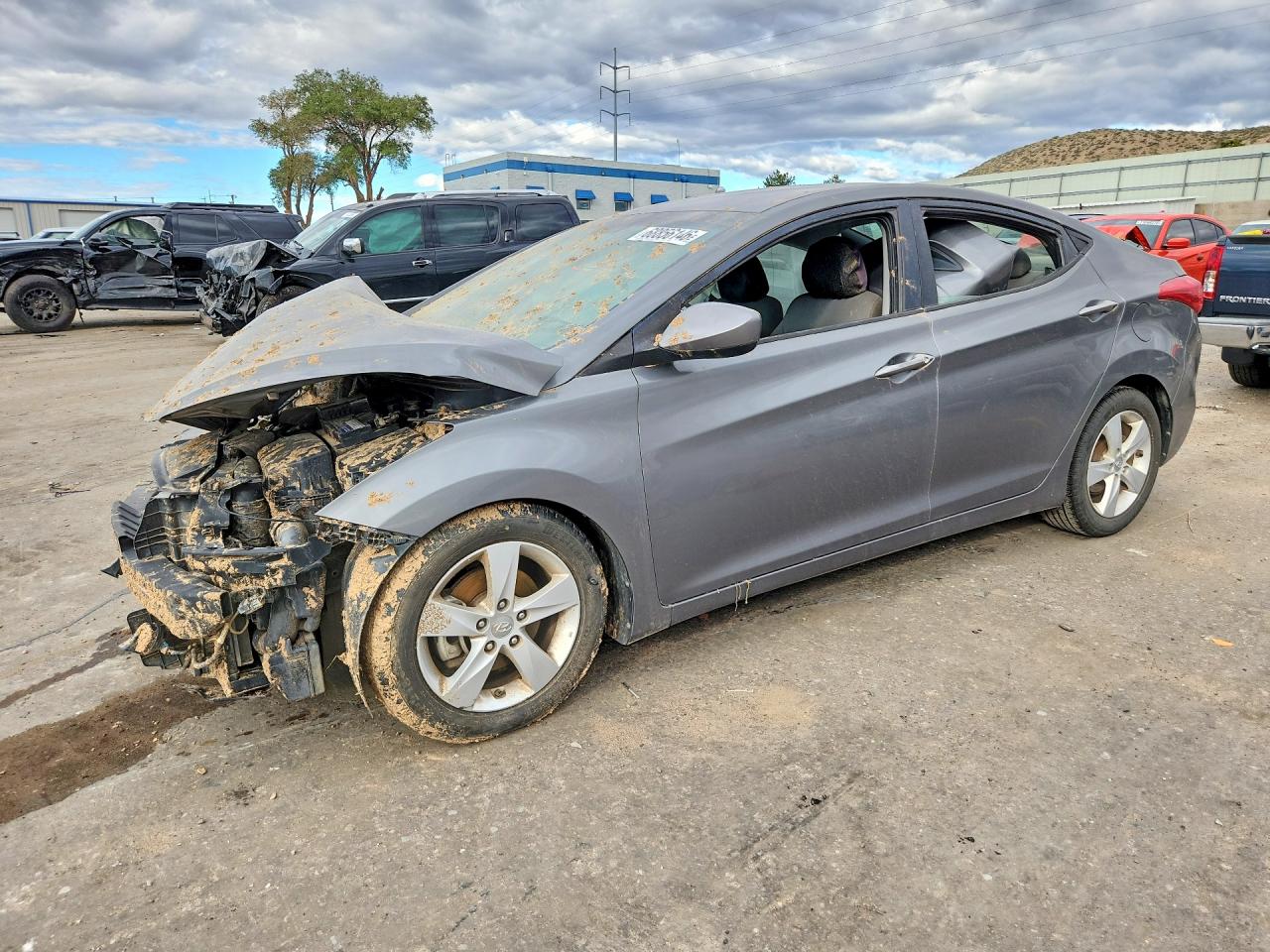 2013 HYUNDAI ELANTRA GLS | 5NPDH4AE6DH372916 | UPCARS