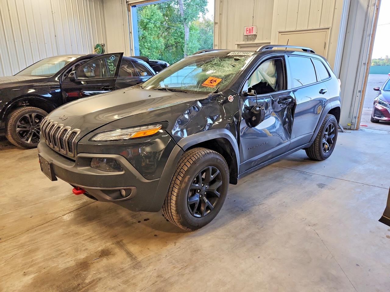 2017 JEEP CHEROKEE TRAILHAWK | 1C4PJMBB0HW554956 | UPCARS