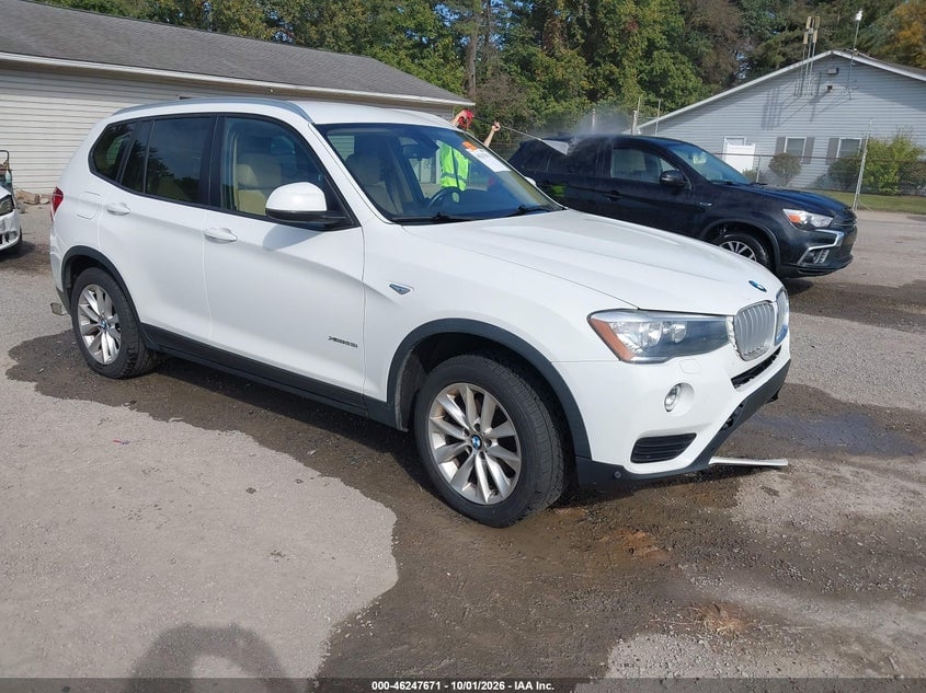 2016 BMW X3 XDRIVE28I | 5UXWX9C54G0D91635 | UPCARS