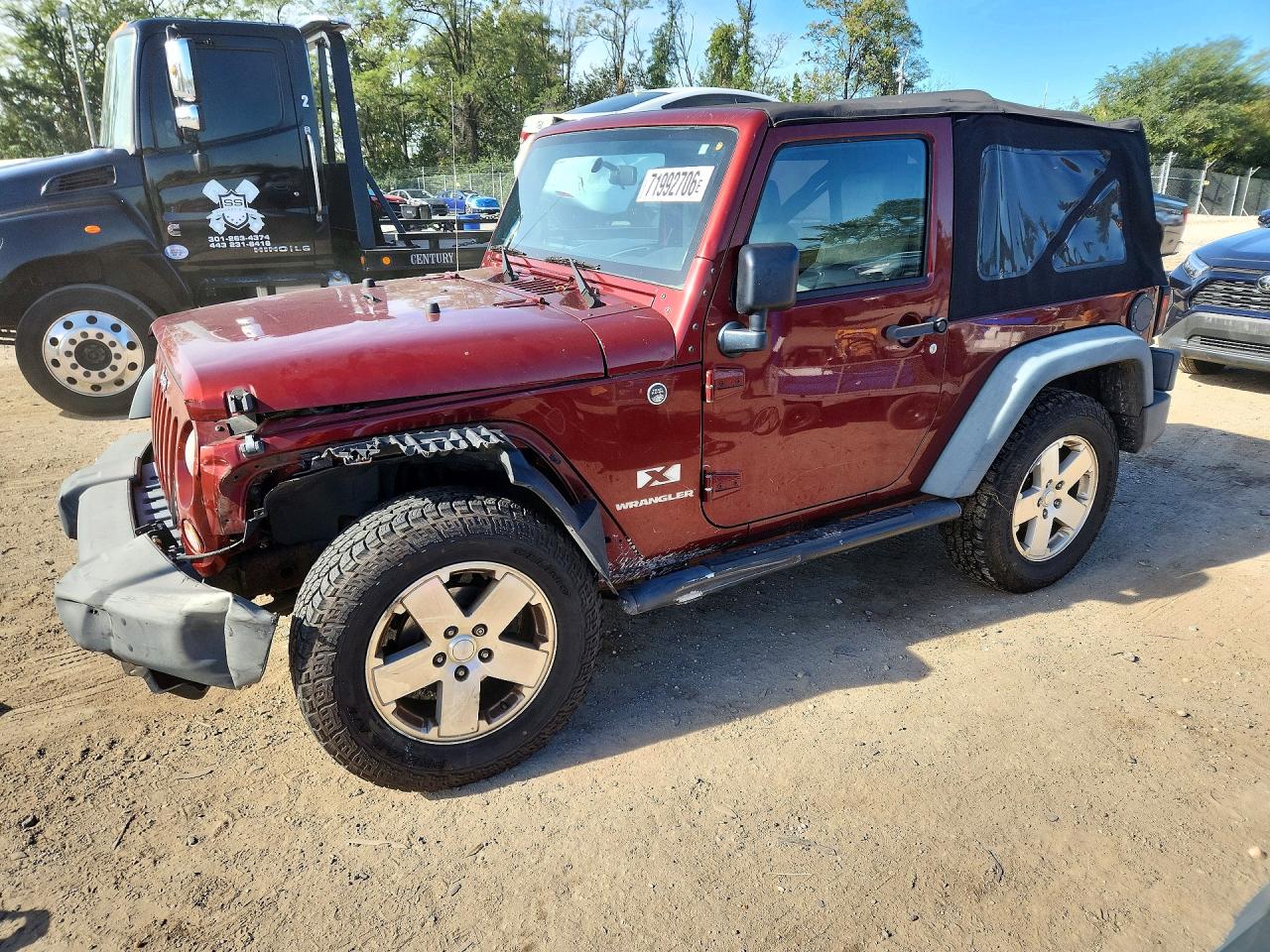 2008 JEEP WRANGLER X | 1J4FA24128L556613 | UPCARS