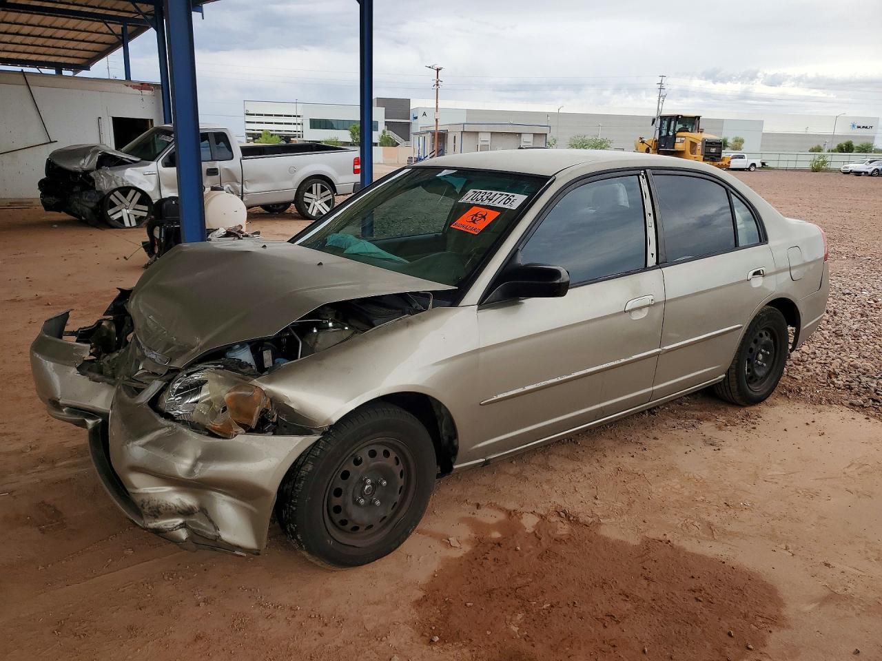2003 HONDA CIVIC LX | 2HGES16563H619230 | UPCARS