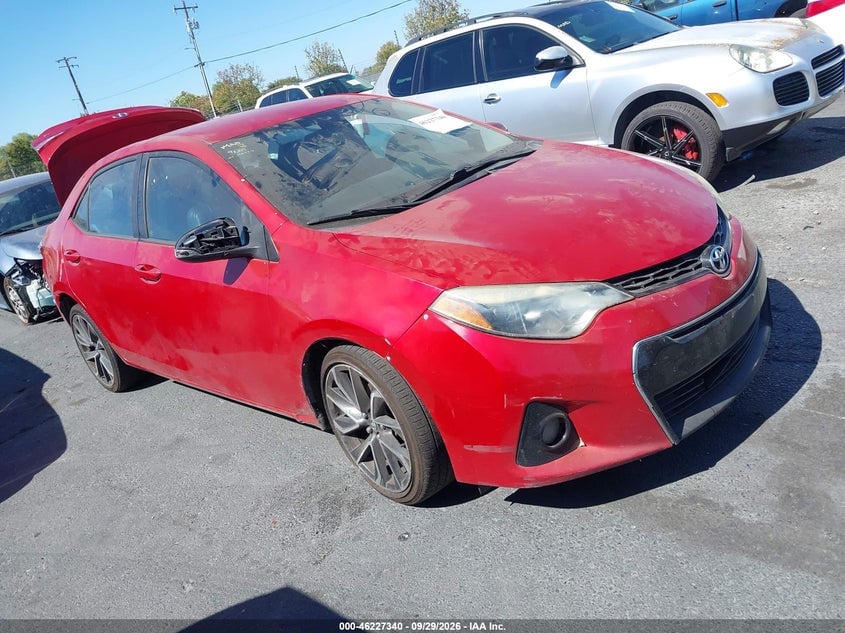 2016 TOYOTA COROLLA S | 2T1BURHEXGC670074 | UPCARS