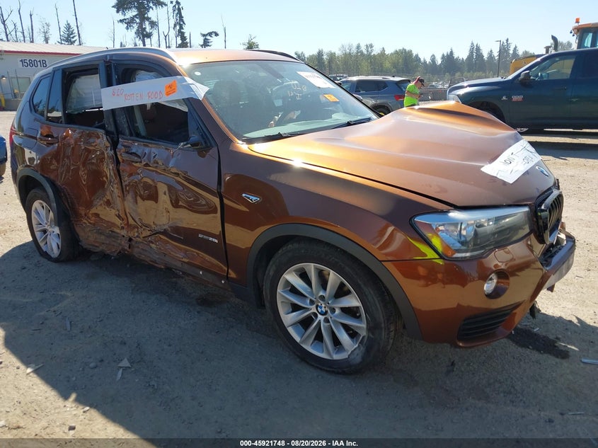 2017 BMW X3 SDRIVE28I | 5UXWZ7C38H0V87248 | UPCARS
