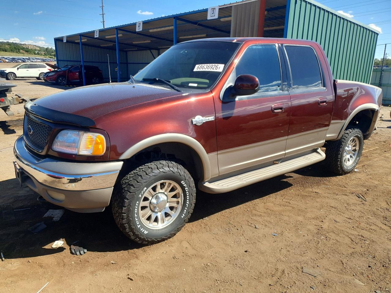 2002 FORD F150 SUPERCREW | 1FTRW08L62KC34994 | UPCARS