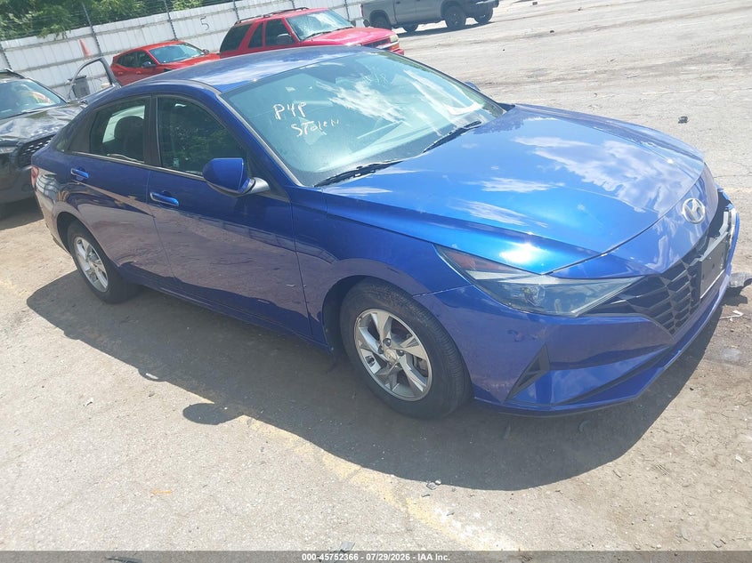 2021 HYUNDAI ELANTRA SE | 5NPLL4AG6MH050031 | UPCARS