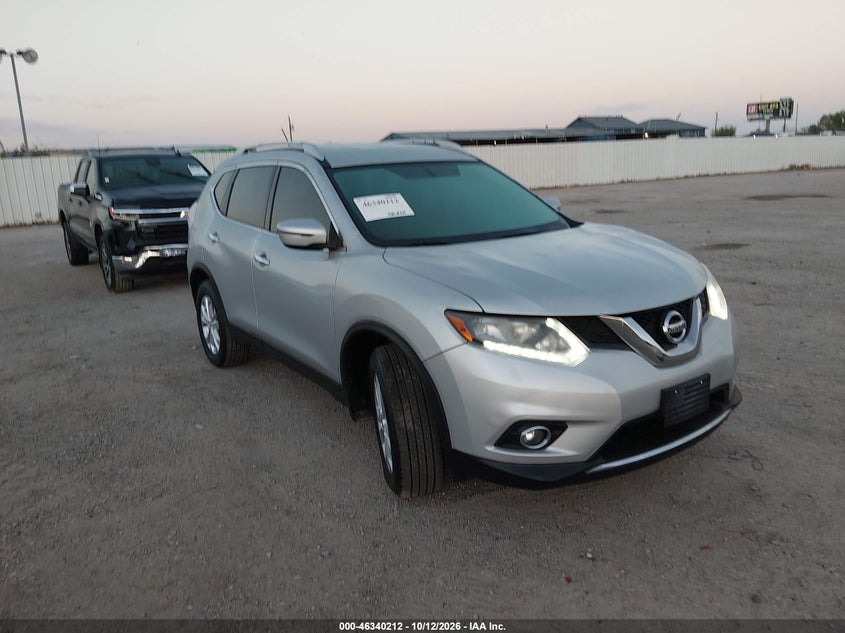 2016 NISSAN ROGUE SV | KNMAT2MV2GP644209 | UPCARS