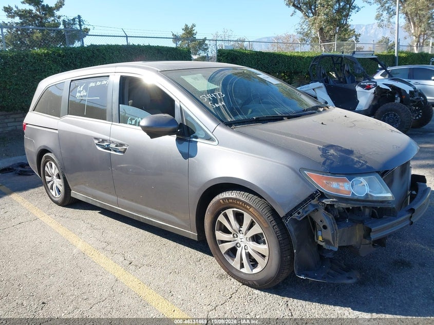 2014 HONDA ODYSSEY EX-L | 5FNRL5H69EB074594 | UPCARS