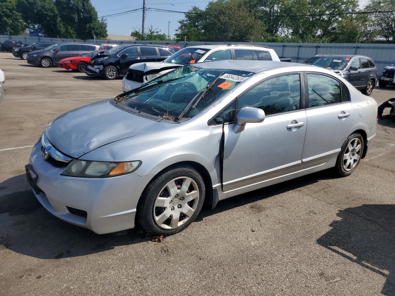2010 HONDA CIVIC LX | 2HGFA1F50AH500741 | UPCARS