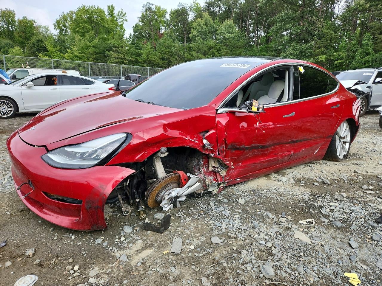 2019 TESLA MODEL 3 | 5YJ3E1EB9KF454928 | UPCARS