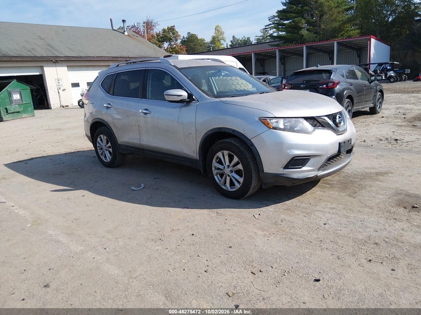 2016 NISSAN ROGUE SV | KNMAT2MV8GP702100 | UPCARS